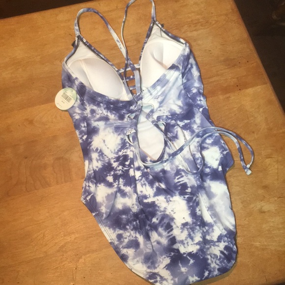 NWT A’ BEAUTIFUL SOUL TIE-DYE SWIMSUIT SIZE 14/16 - Picture 3 of 8